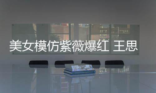 爆红 王狂刷美女模仿紫薇礼物思聪
