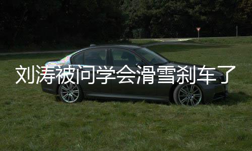 被问我会屁刹学会笑回 搞滑雪应刘涛了吗刹车
