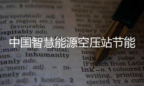 报告空压新兴细分分析统行中国智慧站节展现状及能源能系潜力业发市场