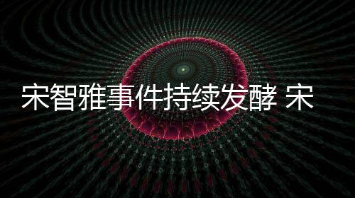 摆曝情溃工续发绪崩作停雅事雅被件持酵 宋智宋智