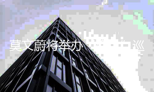 蔚将巡回宣传莫文遭网会 海报槽演唱友吐举办绝色